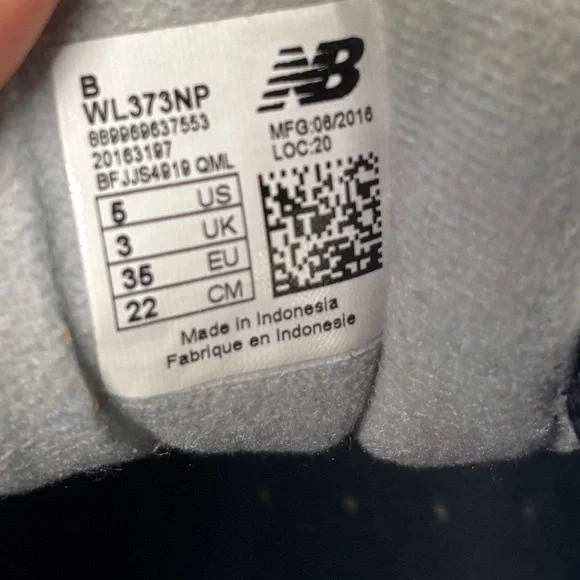 New Balance 373 Classic Sneakers | Women’s US 5 | Gray Pink | Great Tread - Picture 12 of 12